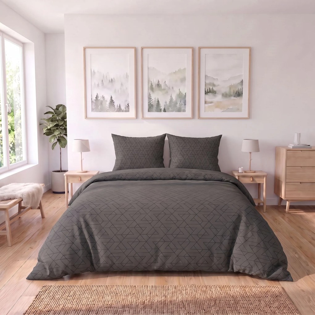 Kvalitex Bavlnené obliečky NORDIC COLLECTION 140x200 + 70x90 cm - FRIDA