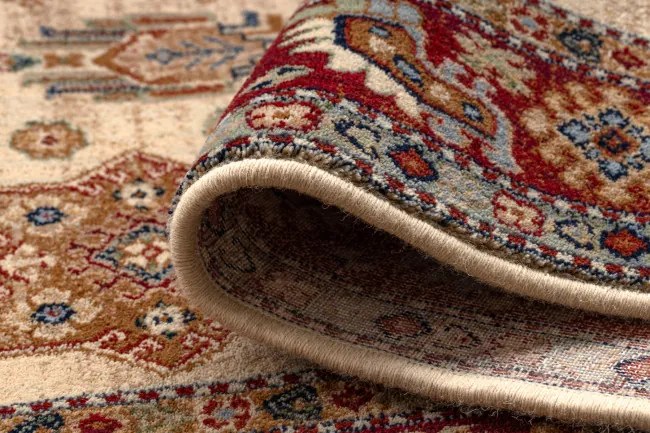 Behúň KESHAN 7683/53555 béžový / terakota