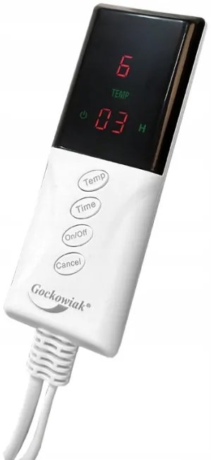 Elektrická deka ANGER sivá