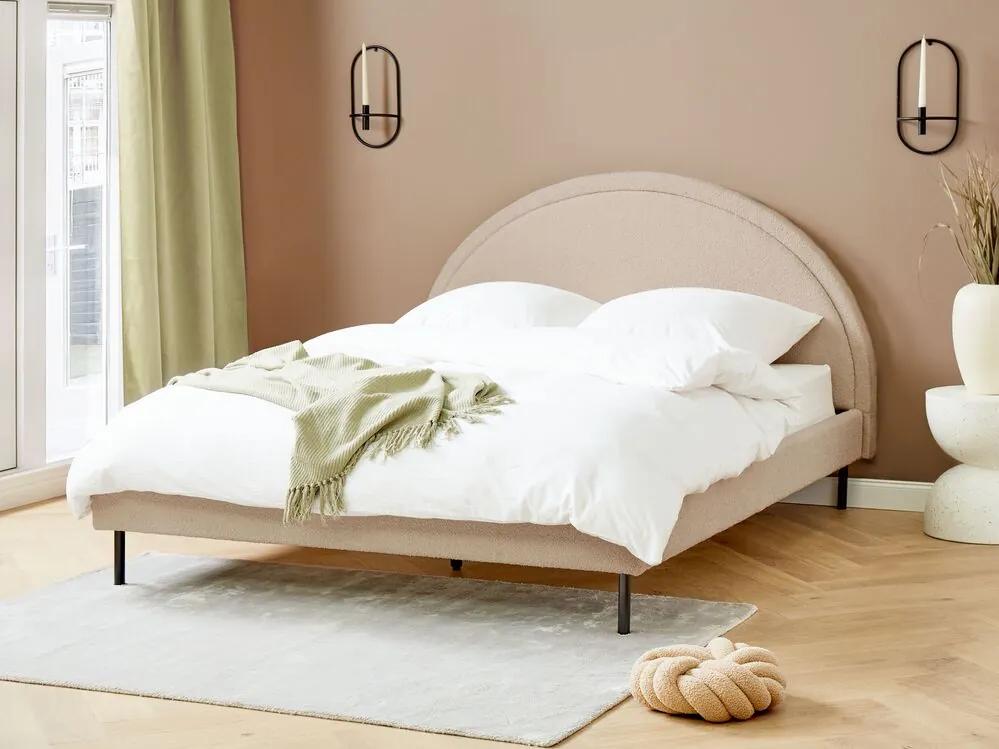 Manželská posteľ 160 cm Margit (béžová). Vlastná spoľahlivá doprava až k Vám domov. 1081238