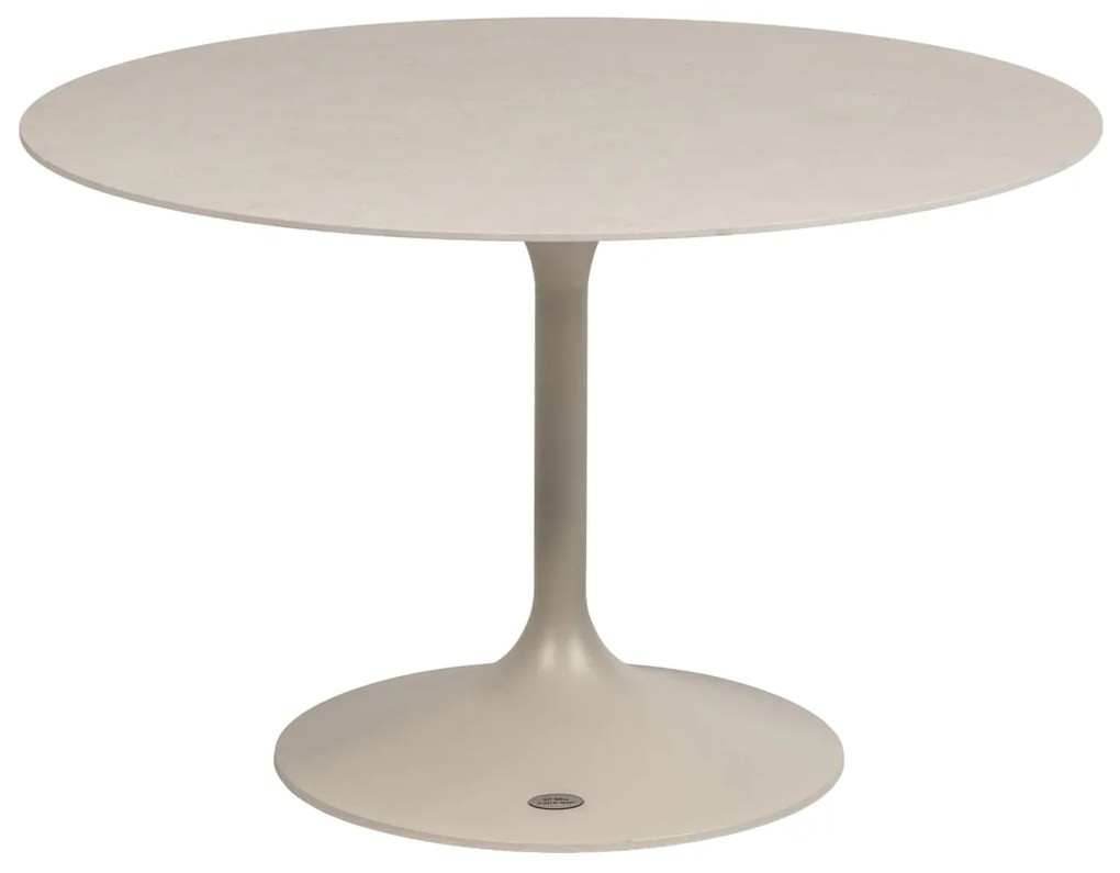 Verona okrúhly stôl Ø120 cm slonovinový