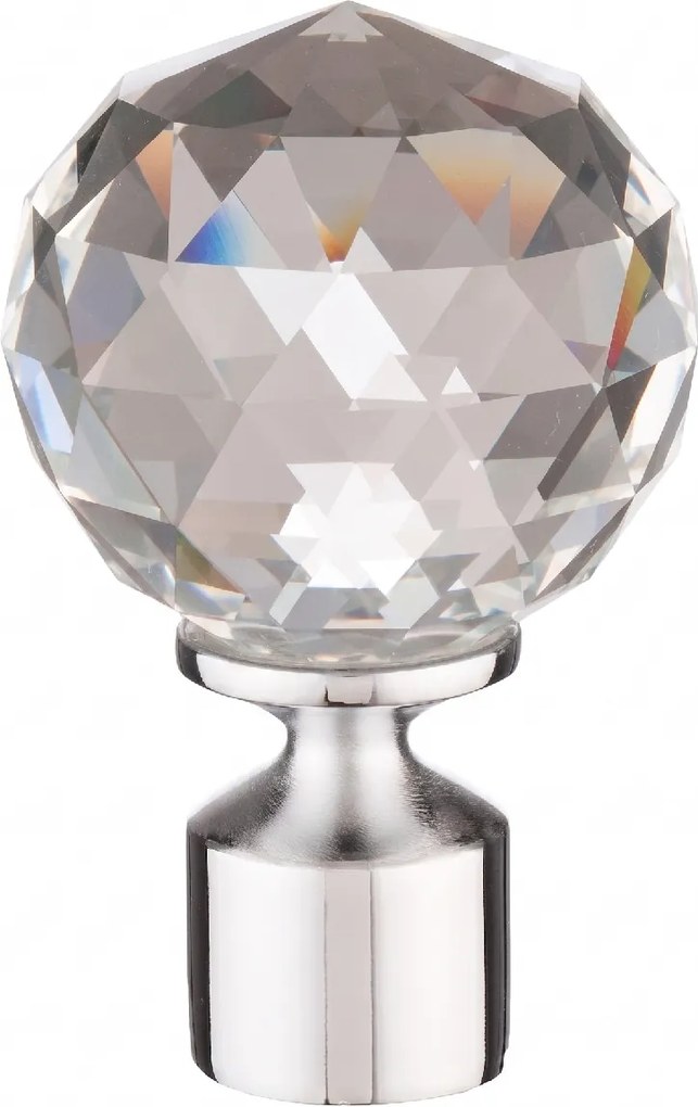 Dekorstudio Koncovka CRYSTAL chrómová