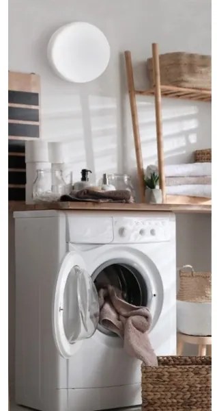 Kanlux 8812 - Kúpeľňové stropné svietidlo PERAZ 1xE27/60W/230V pr. 30 cm IP44