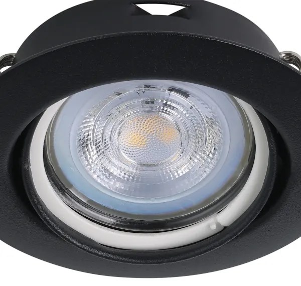 Eglo 901755 - SADA 3x LED Podhľadové svietidlo FAVAZZINA 1xGU10/4W/230V čierna