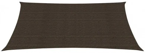 vidaXL Tieniaca plachta 160 g/m² hnedá 3x4,5 m HDPE-