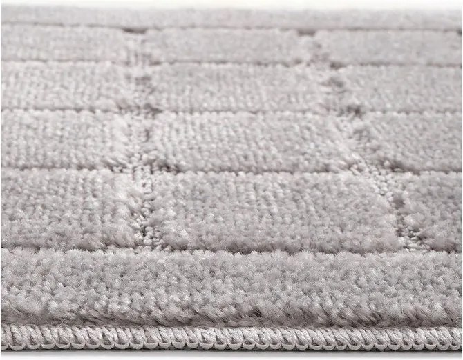 Sivé kúpeľňové predložky v súprave 2 ks 50x80 cm Kareli – Foutastic