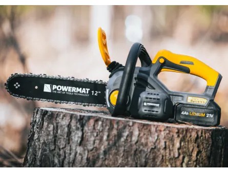 Sammer Akumulátorová reťazová píla Powermat PM-MPA-4AHM | 21V | 12" | 2× 4000 mAh PM1334