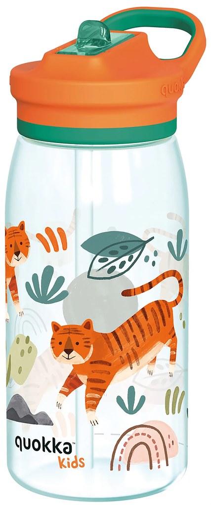 Plastová fľaša s náustkom Glow Kids Tigers 580 ml