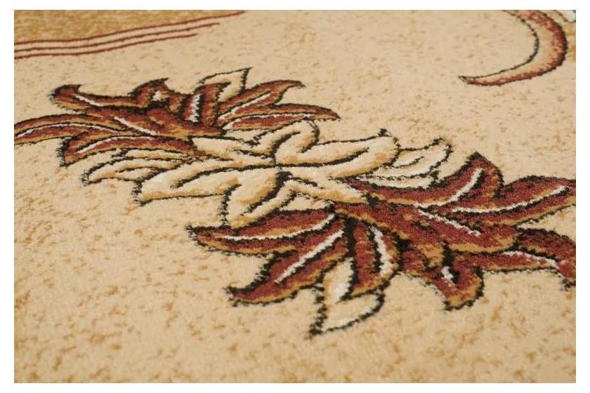 Kusový koberec PP Pugli hnedý 70x130cm