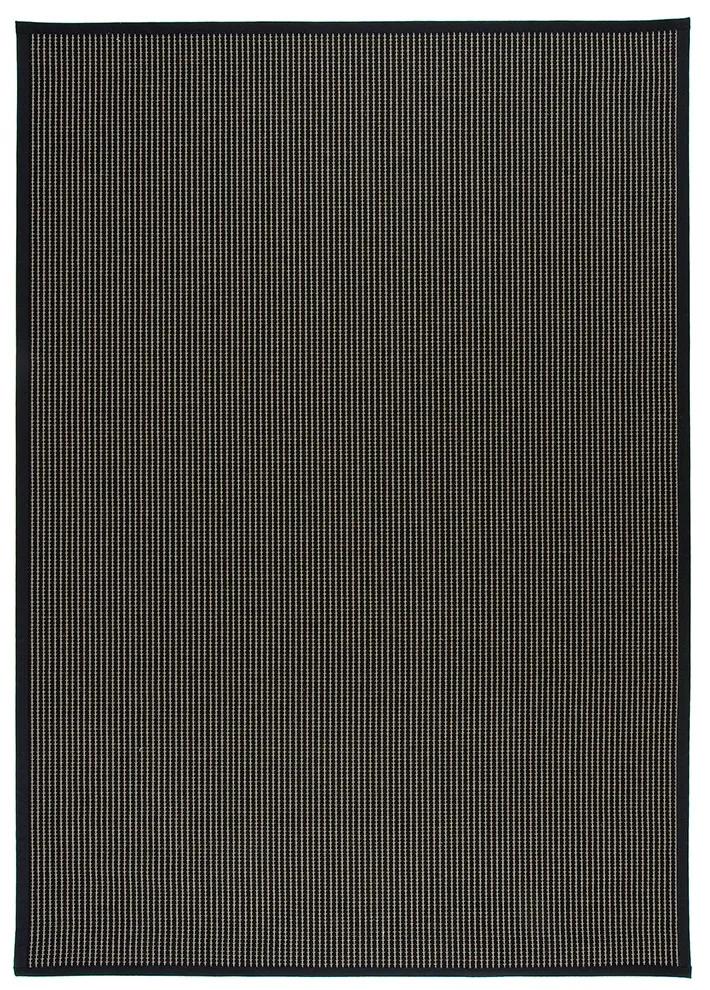 Koberec Lyyra: Čierna 80x250 cm