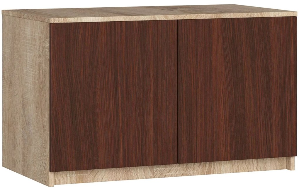 Nadstavba na skriňu Sashka  (dub sonoma + wenge). Akcia -19%. Vlastná spoľahlivá doprava až k Vám domov. 1069950
