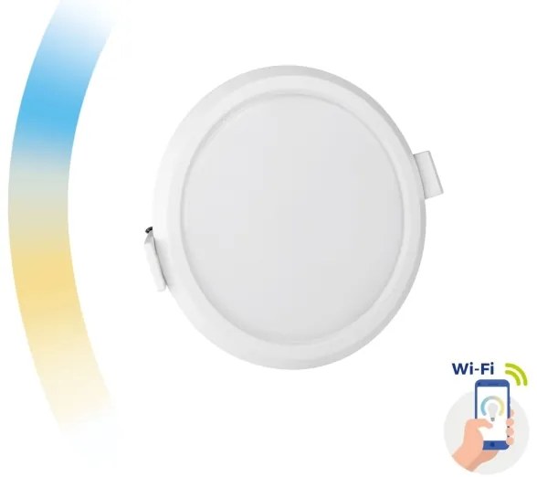 LED Stmievateľné podhľadové svietidlo ALGINE LED/6W/230V Wi-Fi Tuya okrúhly