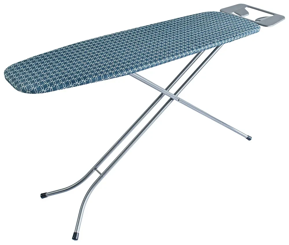 Erga Model 103, žehliaca doska 125x33,5x87 cm, strieborná-modrý vzor, ERG-SEP-10DESPRMOD103