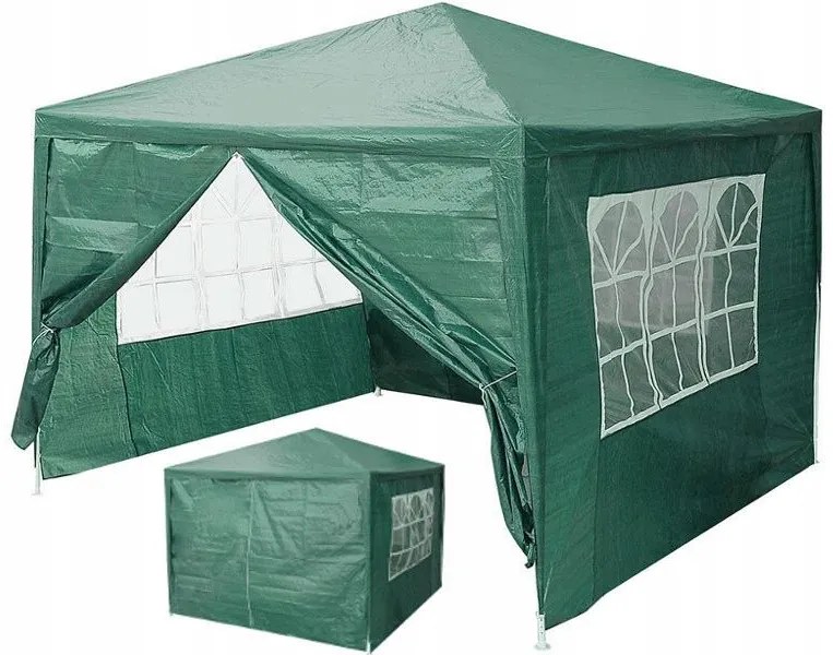 Záhradný stan / Pavilón 3 x 3 m sivá