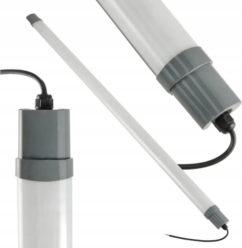 SADA 8x LED garážových svietidiel 36W 120cm 3000lm hermetické svietidlo do garáže