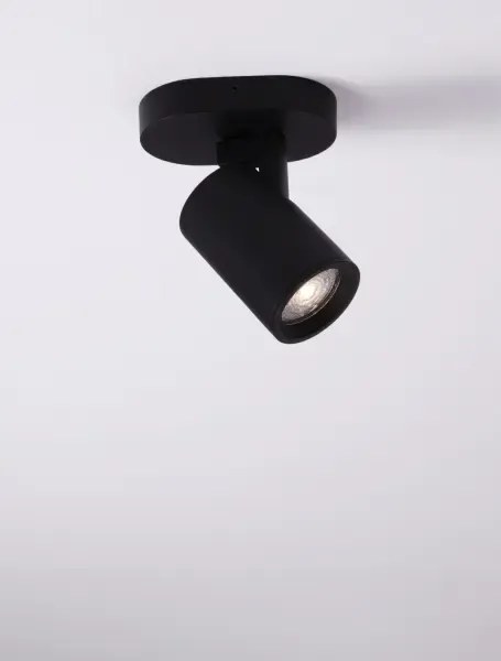Minimalistické bodové svietidlo Esto Čierna