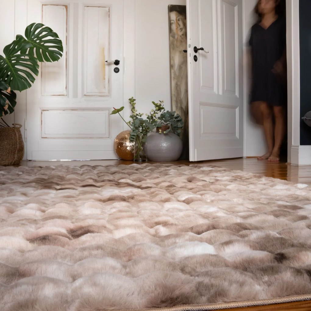 Obsession, Kusový koberec My Camouflage 845 taupe, 40x60, hnedá, obývacia izba