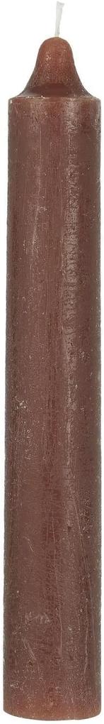 IB LAURSEN Vysoká sviečka Rustic Brown 25 cm