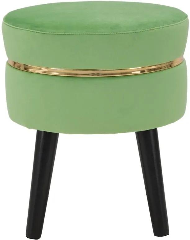 Zelená polstrovaná stolička Mauro Ferretti Paris