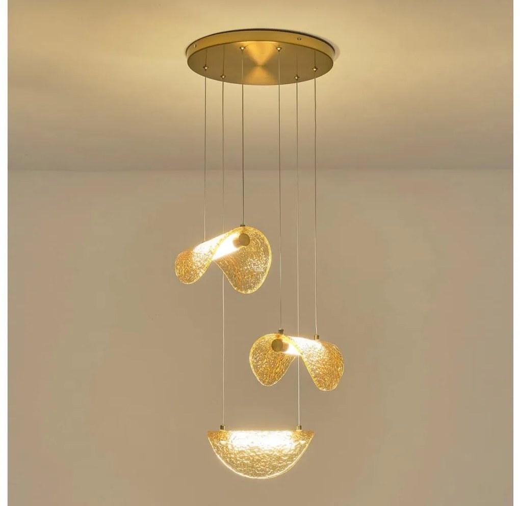 LED Luster na lanku LED/6W/230V 3000K