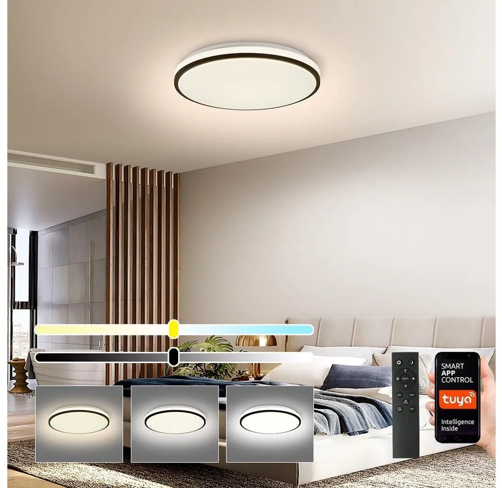 Brilagi - LED Stmievateľné svietidlo SMART LED/28W/230V pr. 35 cm Wi-Fi Tuya + DO BRI060