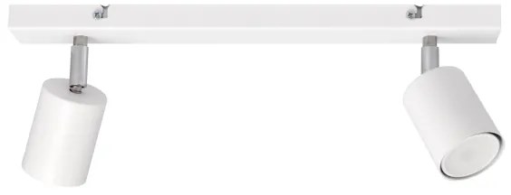 LED Bodové svietidlo TUNE 2xGU10/4,8W/230V biela