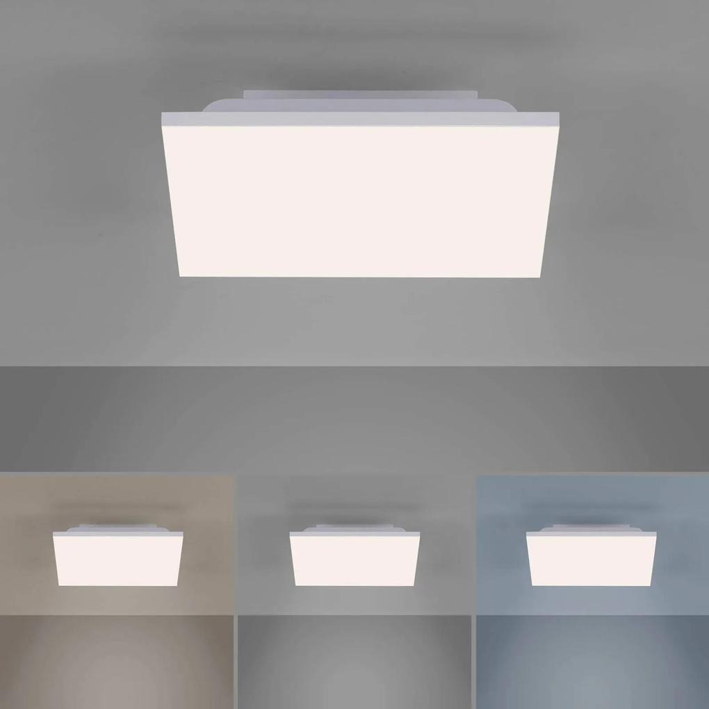 Stropné LED svetlo Canvas, tunable white, 30 cm