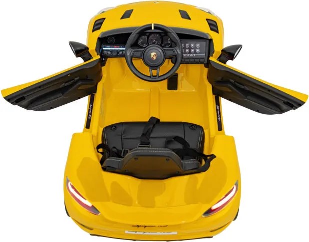 Elektrické autíčko Porsche Spyder RS 718 Lakier žlté