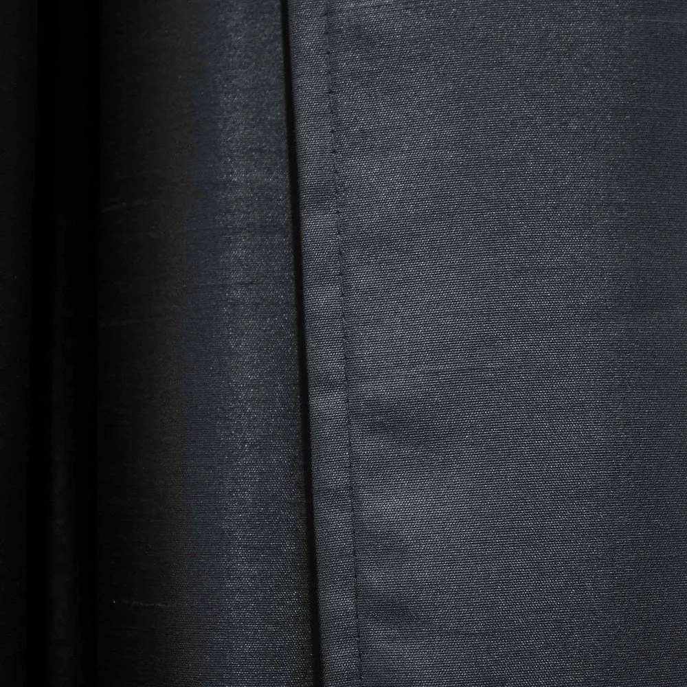 Tmavosivý záves z mikrosaténu 140x240 cm Shana – douceur d'intérieur