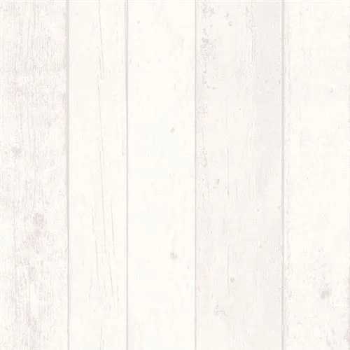 Vliesové tapety, drevené dosky biele, Wood´n Stone 855046, A.S. Création, rozmer 10,05 m x 0,53 m