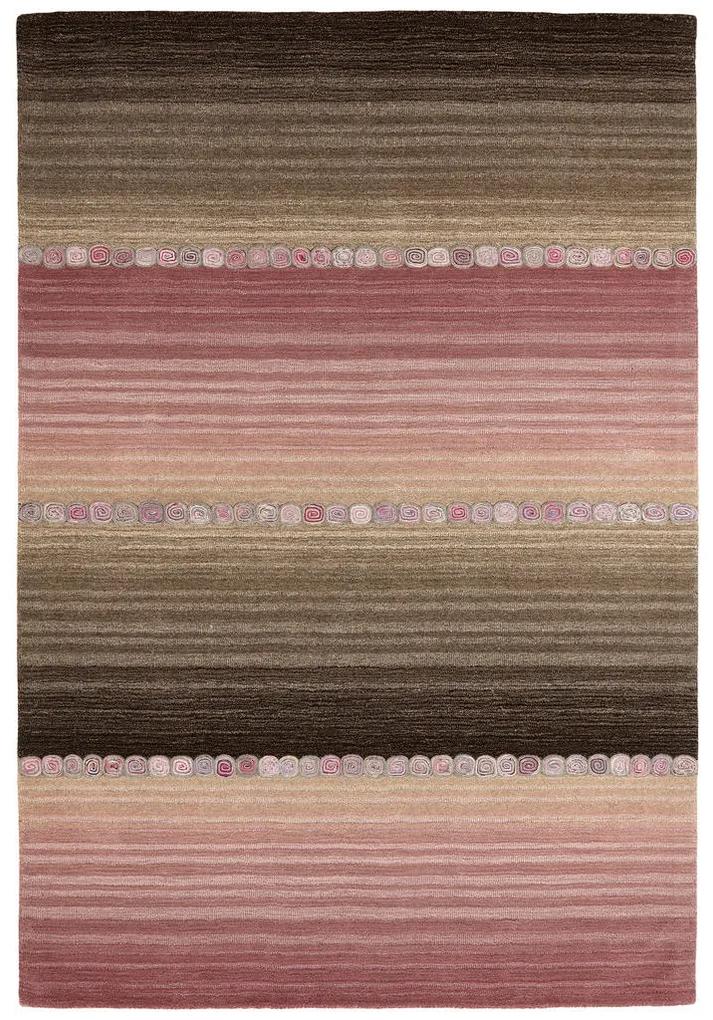 XXXLutz ORIENTÁLNY KOBEREC, 60/90 cm, sivá, pink Cazaris - Koberce - 004345035150