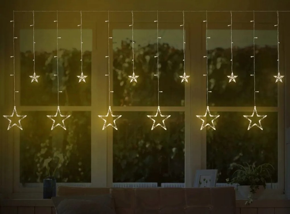 Dekorativní LED světelný řetěz AROD 001 - 300 cm bílá teplá
