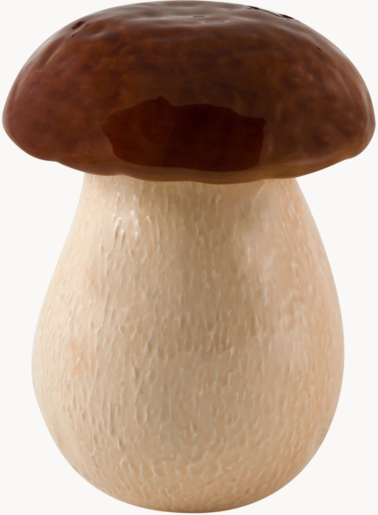 Veľká ručne maľovaná úložná dóza Mushroom