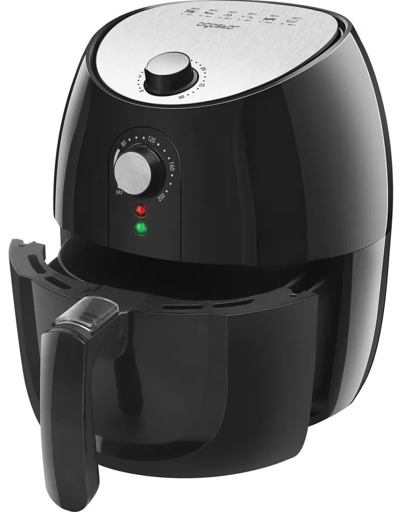 Aigostar - Teplovzdušná fritéza 1500W/230V 3,5l čierna