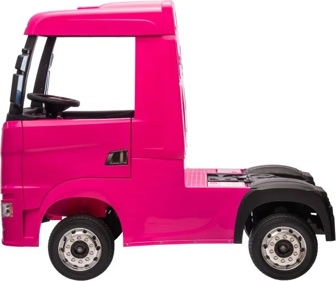 LEAN CARS Elektrické auto na batérie Scania 500R HL698 ružové 4x4