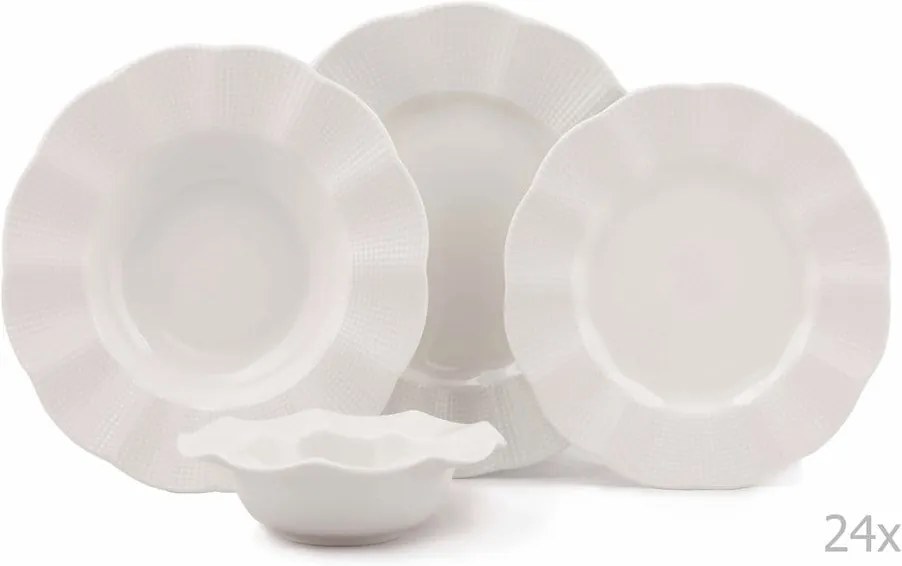 24-dielna sada porcelánového riadu Kutahya Viktor