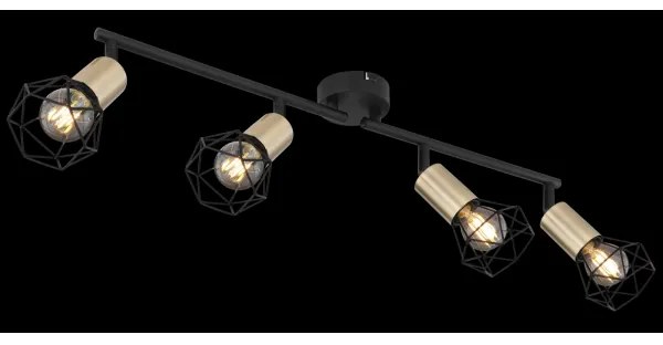 Globo 54802S-4AB - Bodové svietidlo XARA 4xE14/40W/230V