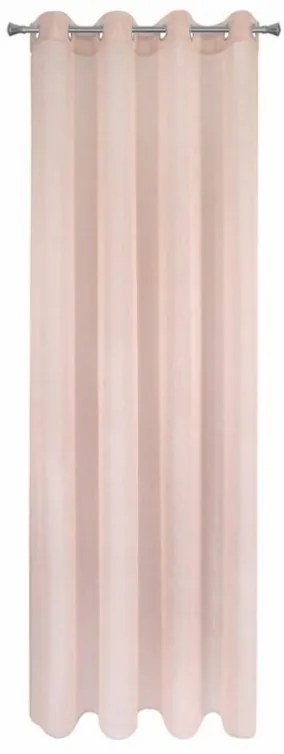 DECOREUM Záves ušitý s jemnou štruktúrou dažďových kvapiek 140 cm x 250 cm modrá 100 % polyester Rozmer varianty: 350 cm x 250 cm, Farba varianty: Biela 53623