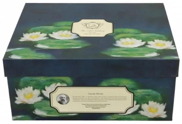 Šálka s podšálkou 280 ml - set 2 ks Claude Monet  Water lilies,5797