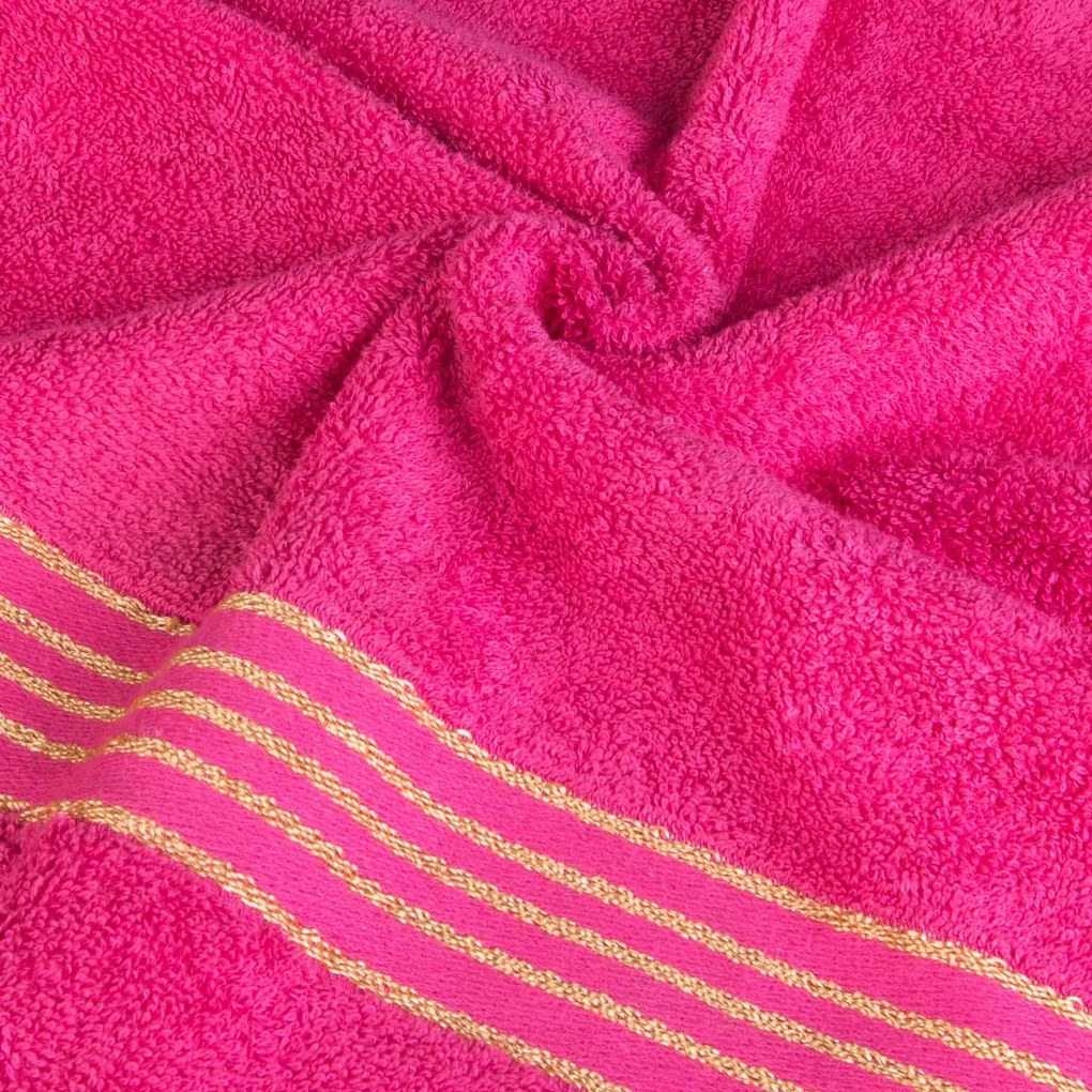 BAVLNENÝ UTERÁK TIWANO 50X90 CM RUŽOVÁ