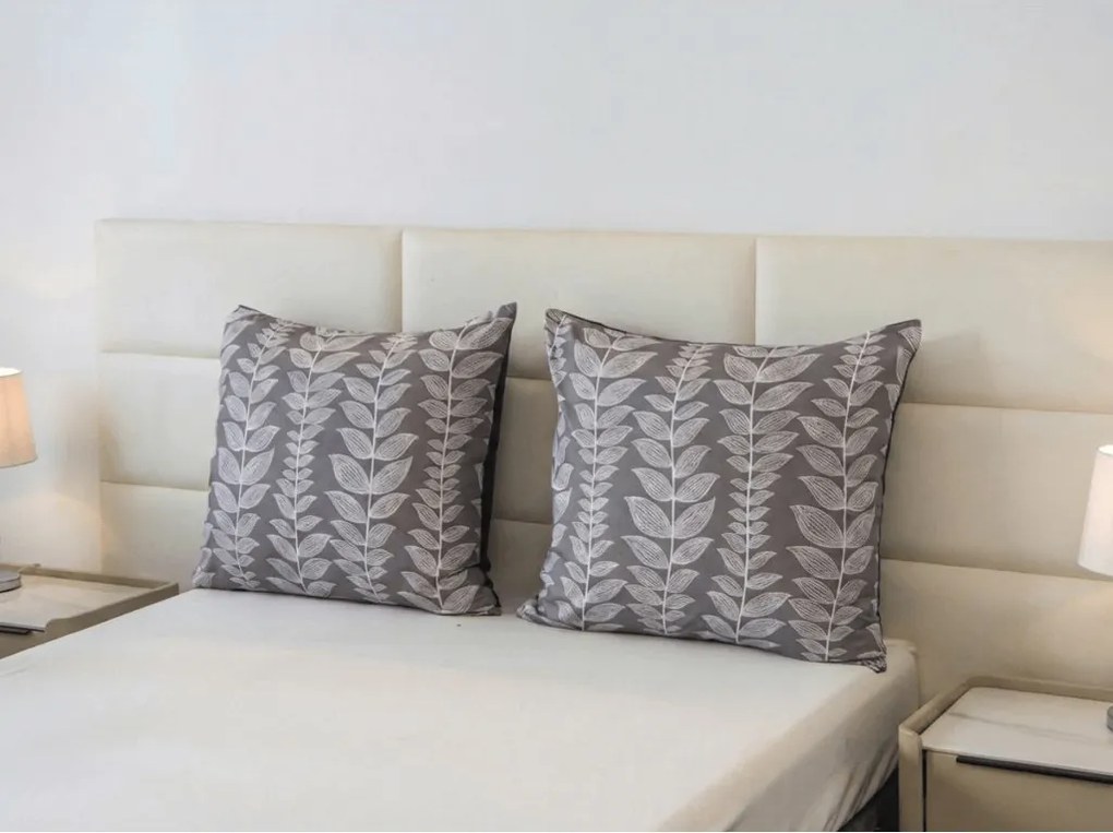 Mikroflanelová obliečka na vankúš KAVOLO 40x50 cm, sivá