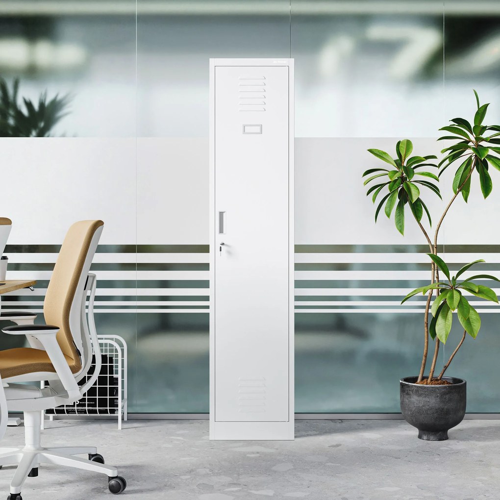 Kovová pracovná skriňa KACPER 1 Plus 400 x 1800 x 500 mm