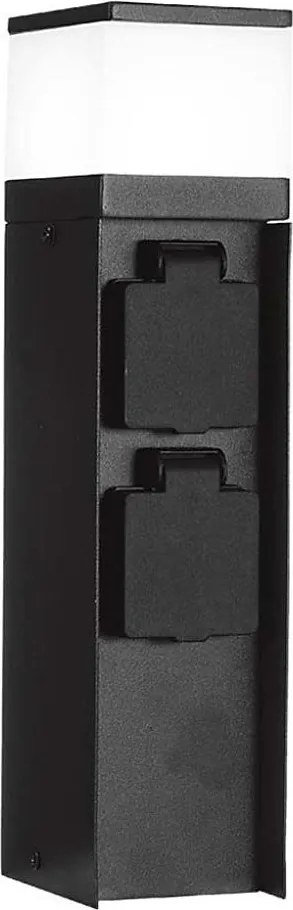 Vonkajšia lampa s 2 zásuvkami 1xG9/11W/230V IP44