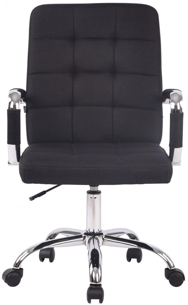 Kancelárska stolička D-Pro látka - Čierna