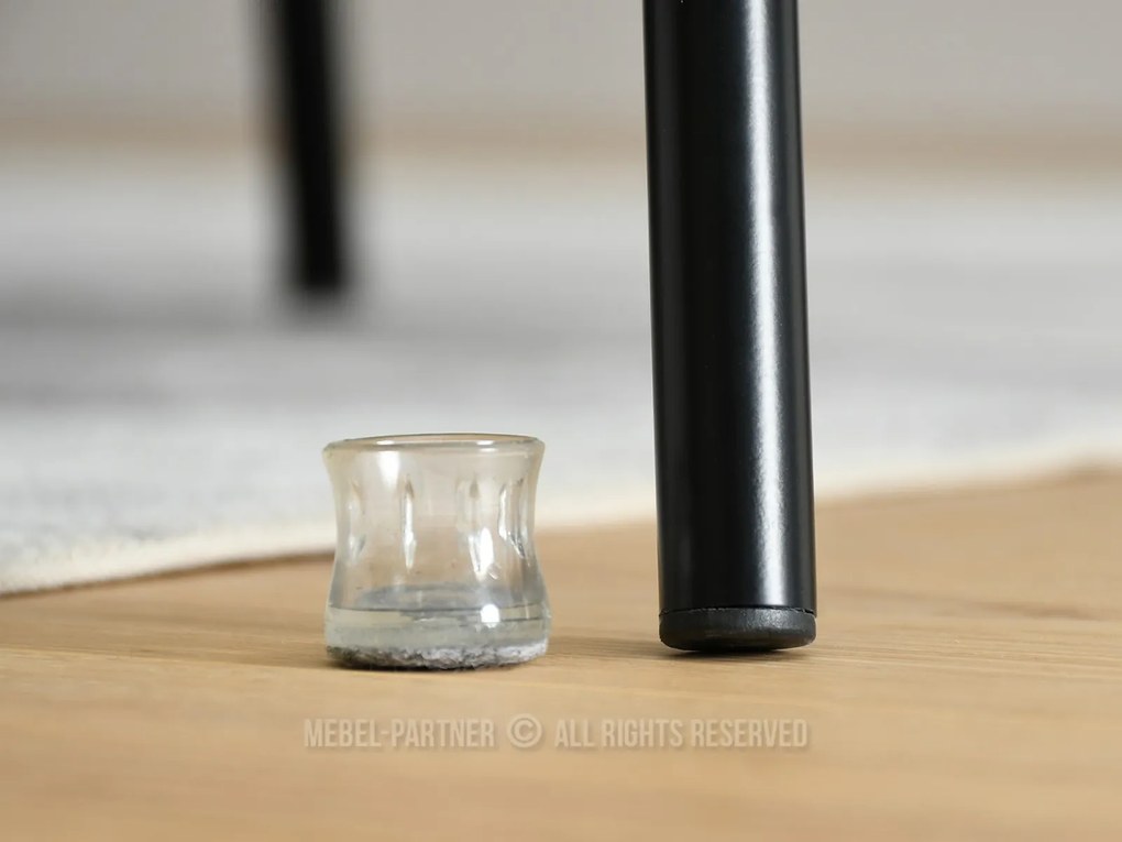 Stolička Cleo (grafit + čierna). Akcia -16%. Vlastná spoľahlivá doprava až k Vám domov. 1110977