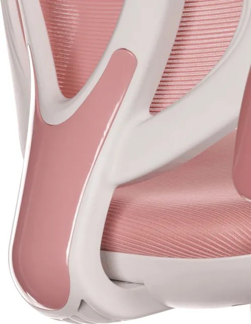 Detská otočná stolička ružová KA-C806 PINK