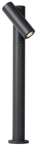 Lucide 27895/05/29 - LED Vonkajšia lampa TATUM LED/5W/230V IP65 43 cm antracit