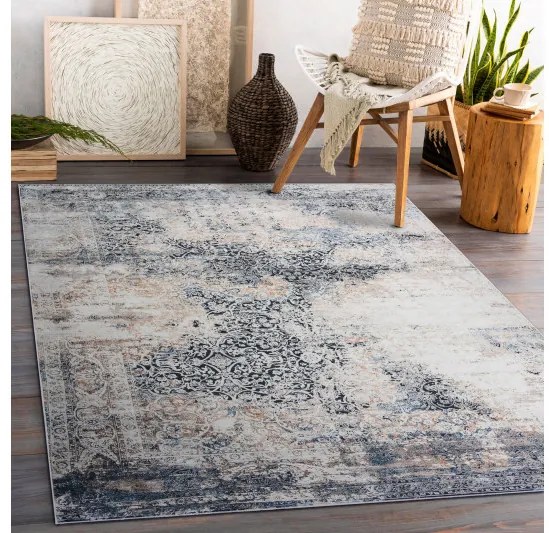 Dywany Łuszczów, Kusový koberec ANDRE Ornament 1016, 80x150, béžová, chodba / predsieň