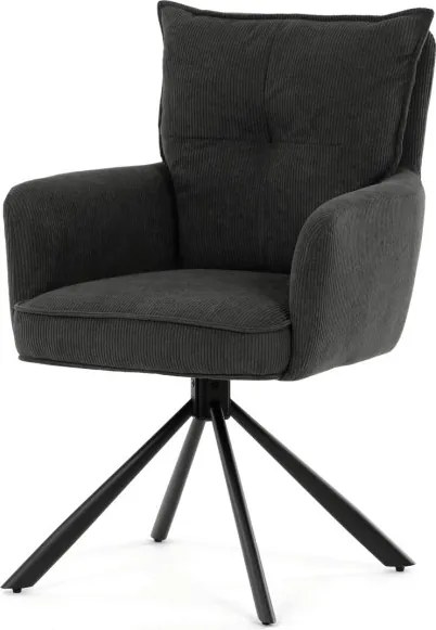 Jedálenská stolička sivá HC-X1128 GREY2