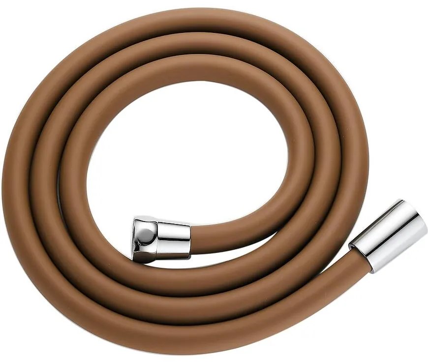 Sprchová hadica silikónová Fit Brown 150 cm hnedý
